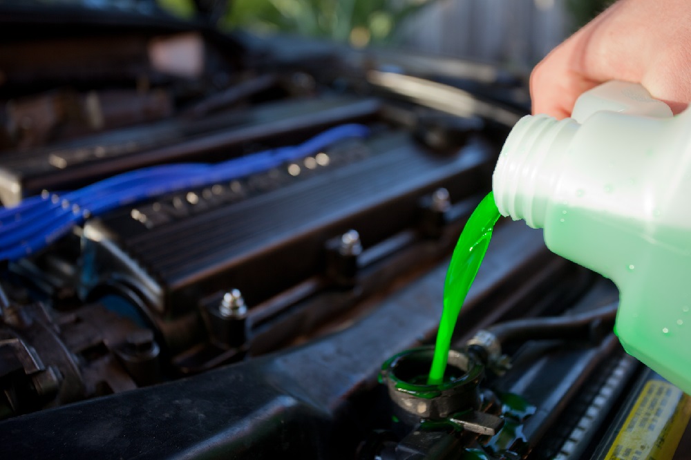 Замена охлождающей жидкости